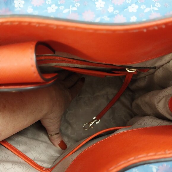 3253 Large Michael Kors Hamilton Leather Satchel Bag. - Picture 12 of 15